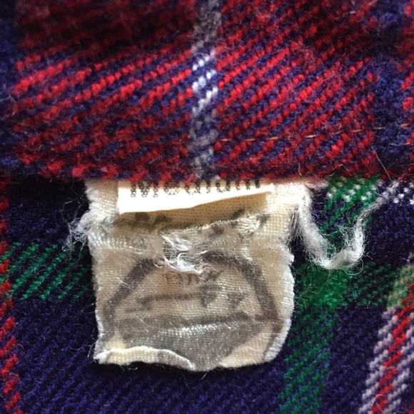 True vintage 70s flannel plaid boyfriend shirt - Picture 5 of 10